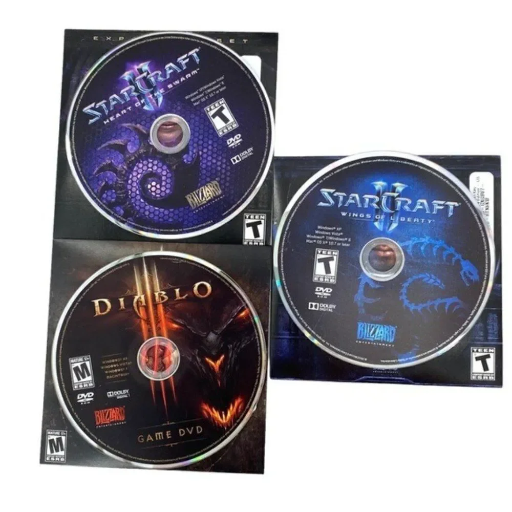 Blizzard Diablo III 3 DVD Game Disc PC Collectors Edition